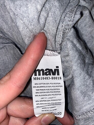 xl Beden Mavi Tshirt