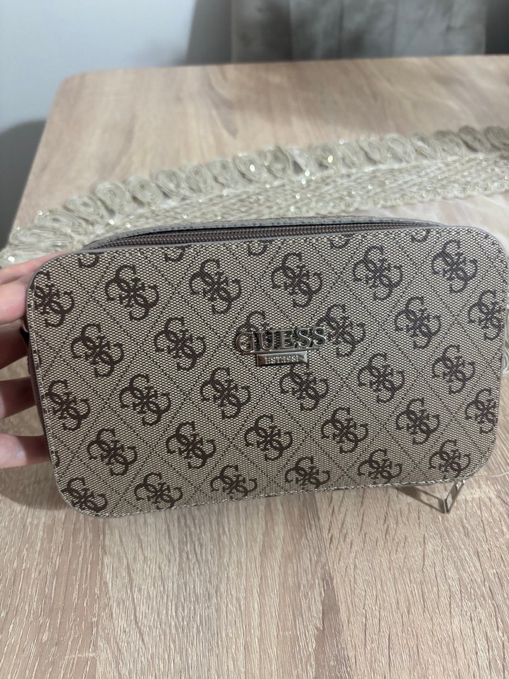 Guess Kahverengi Desenli Kadın Çanta - Görsel 2