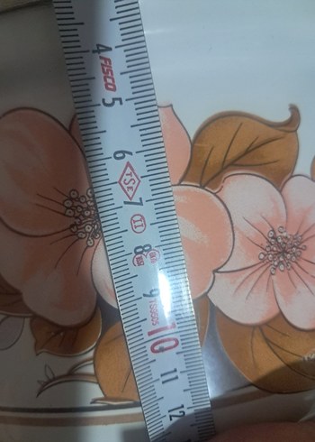 Çiçek Desenli Beyaz Emaye Tencere - Görsel 7