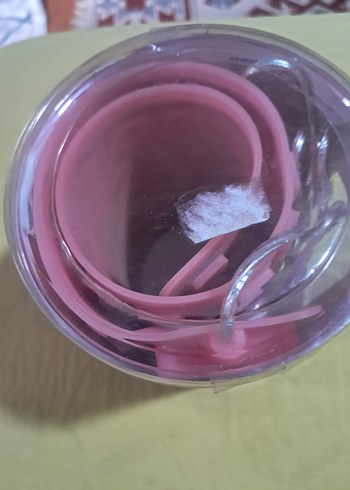 Pastel Pembe Telefon Şarj Kablosu ve  bilgisayar klavye - Görsel 5