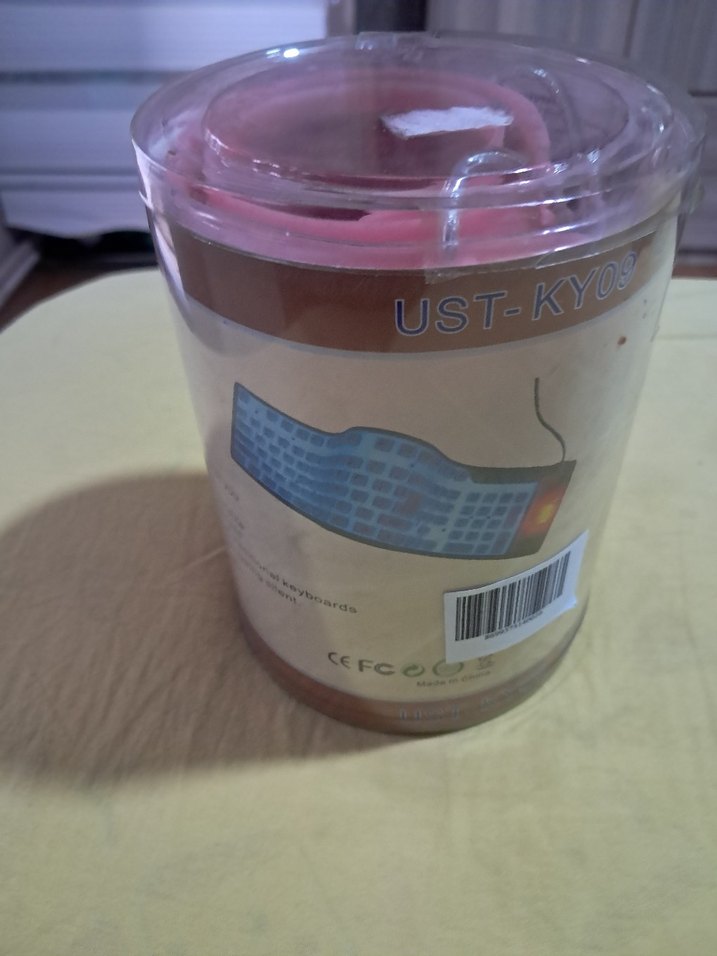 Pastel Pembe Telefon Şarj Kablosu ve  bilgisayar klavye - Görsel 2