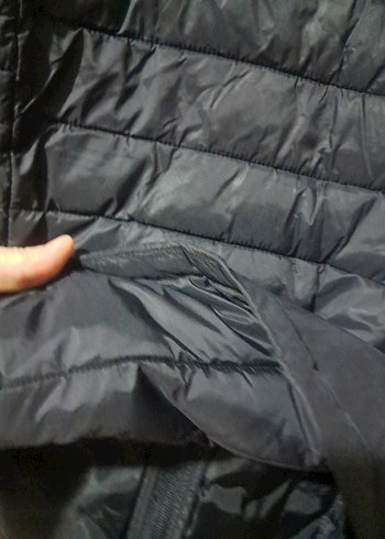 Fermuarlı Siyah Kadın Ceket mont Kışlık - Görsel 5