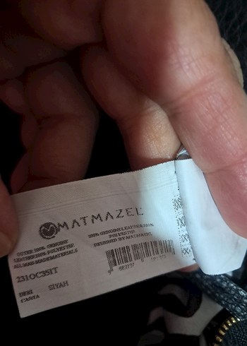 Siyah Deri Kadın Omuz Çantası - Görsel 6