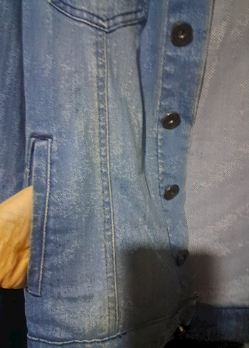 Mavi Kadın Düğmeli Denim Ceket - Görsel 4