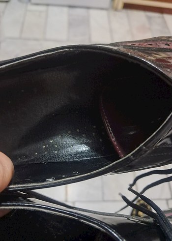 Bordo Gotik Parisli kadın Ayakkabı - Görsel 3