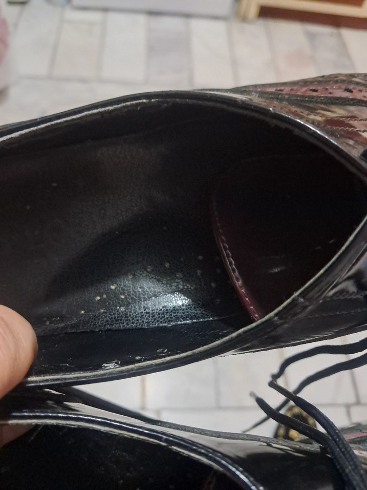 Bordo Gotik Parisli kadın Ayakkabı - Görsel 3