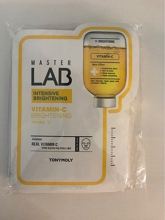 Kore Ürünü- C vitamini 10 lu maske seti +Rice Maske+Clay mask