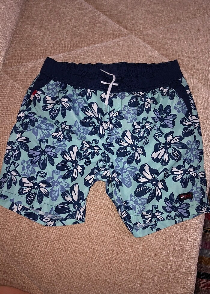 US POLO marka erkek çocuk deniz şortu - Görsel 5