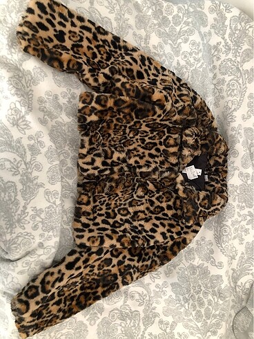 H&M peluş kürk ceket - Görsel 2