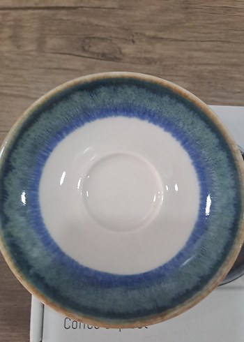 Madame Coco Mavi 4 Parça Kahve Fincanı Seti - Görsel 3