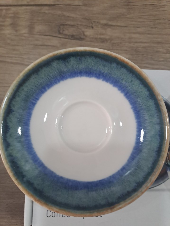 Madame Coco Mavi 4 Parça Kahve Fincanı Seti - Görsel 3