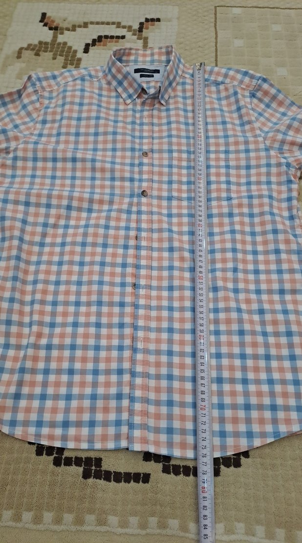 Erkek Çok Renkli Pamuklu Uzun Kollu Gömlek - Görsel 4