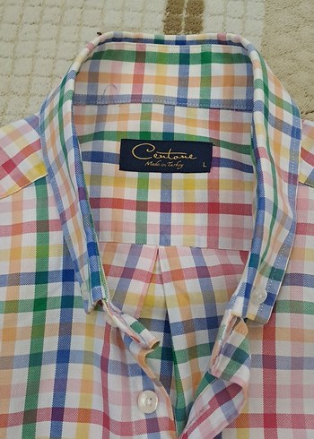 Pastel Renkli Uzun Kollu Erkek Gömlek - Görsel 2