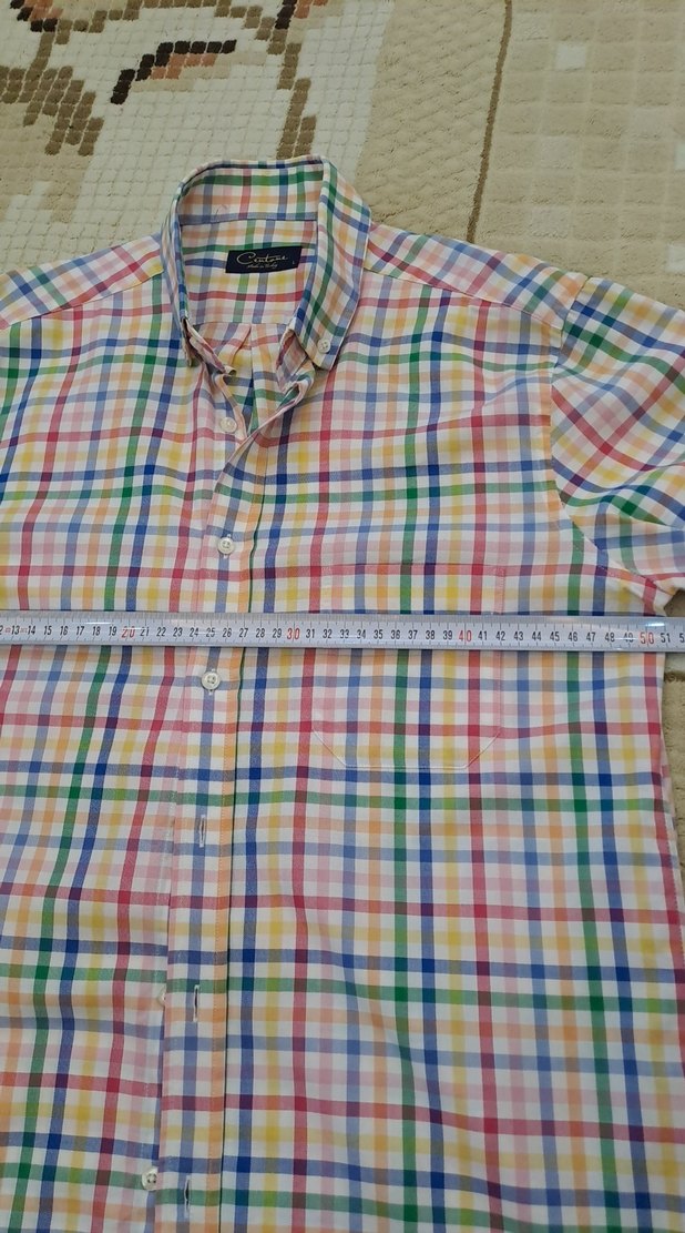 Pastel Renkli Uzun Kollu Erkek Gömlek - Görsel 4