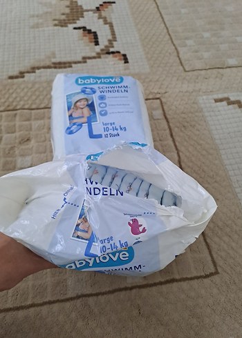 Diğer Babylove Large 10-14 kg Bebek Mayo Bezi 12'li