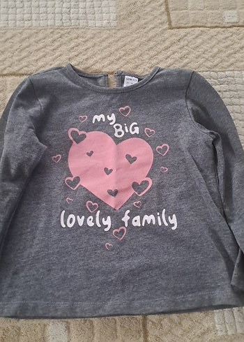 Kız Çocuk Uzun Kollu Baskılı Tişörtler - Görsel 2