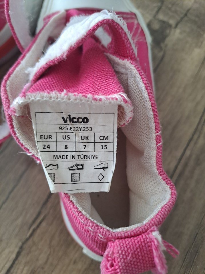 Pembe Kız Çocuk Spor Ayakkabı Vicco - Görsel 2