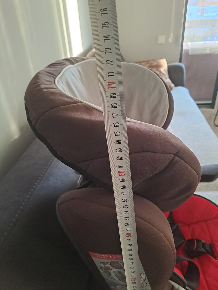 I-MAX Çocuk Oto Koltuğu Kırmızı-Gri - Görsel 2