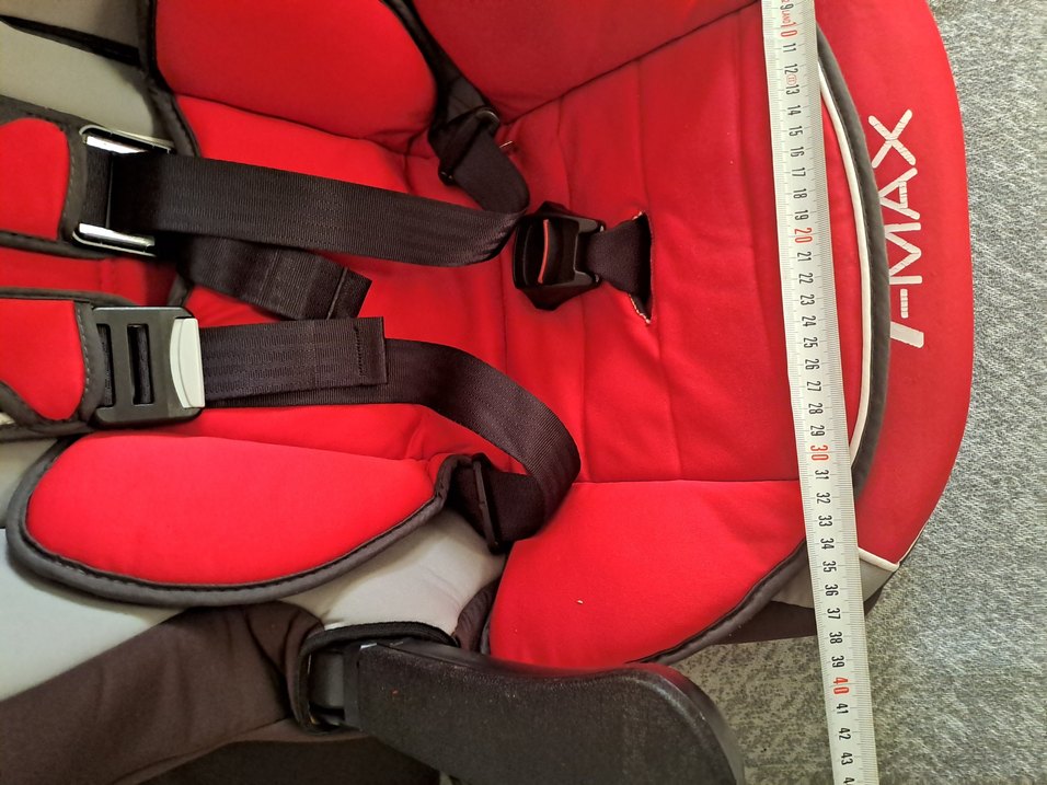 I-MAX Çocuk Oto Koltuğu Kırmızı-Gri - Görsel 4