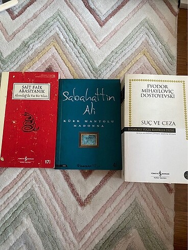 Suç ve ceza,kürk mantolu madonna,alemdağ?da var bir yılan