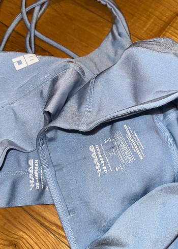 Mavi Deniz Berdan Spor Üst ve Tayt Takımı - Görsel 5