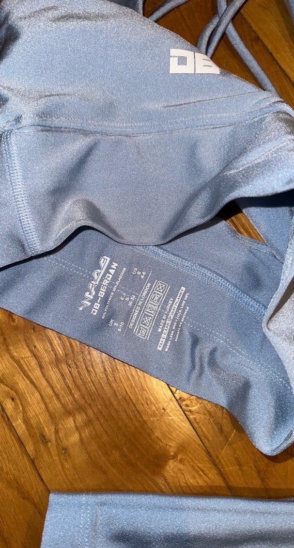 Mavi Deniz Berdan Spor Üst ve Tayt Takımı - Görsel 4