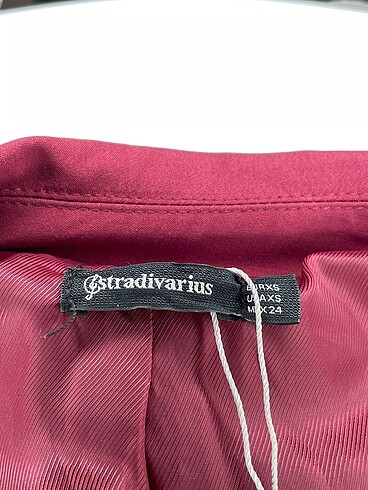 xs Beden bordo Renk Stradivarius Ceket p İndirimli.