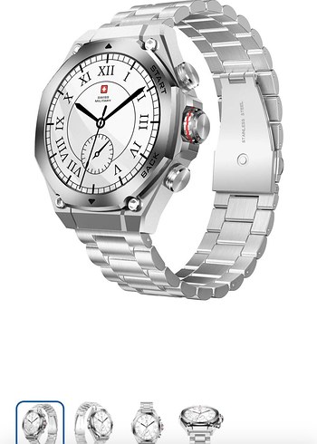 Swiss Military Beyaz Akıllı Saat - Görsel 6