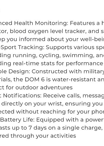 Swiss Military Beyaz Akıllı Saat - Görsel 7