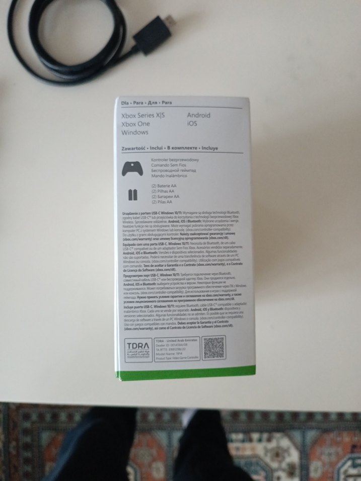 Xbox Carbon Black Kablosuz Oyun Kumandası - Görsel 3