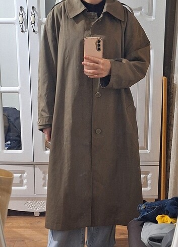 American Vintage Haki Trençkot