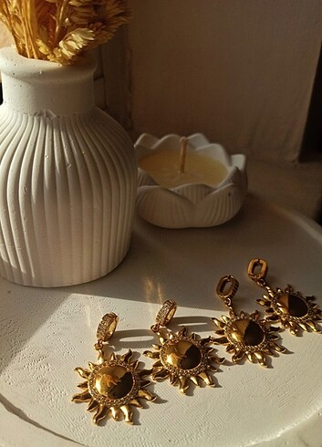Accessorize ?Vintage Güneş Kolye Ucu - Charm