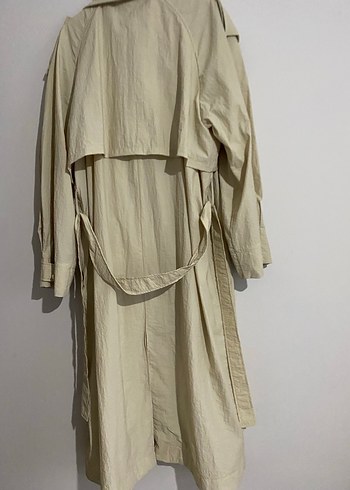 Aybike stil Kadın Uzun Trençkot - Görsel 7