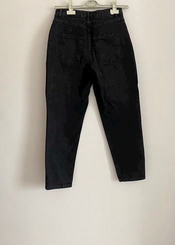 Siyah Kadın Normal Boy Denim Pantolon - Görsel 3