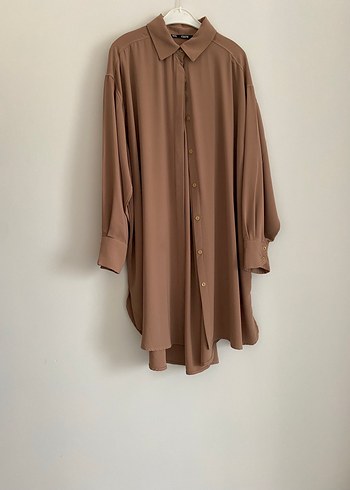 Taba Uzun Kollu Salaş Tunik