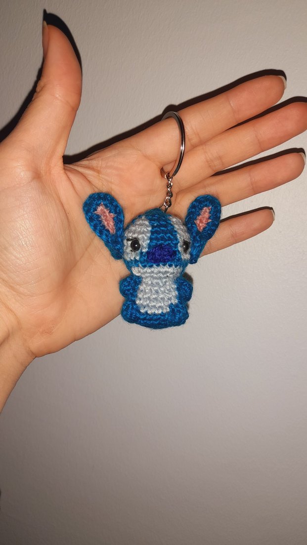 Stitch çift anahtarlık - Görsel 4
