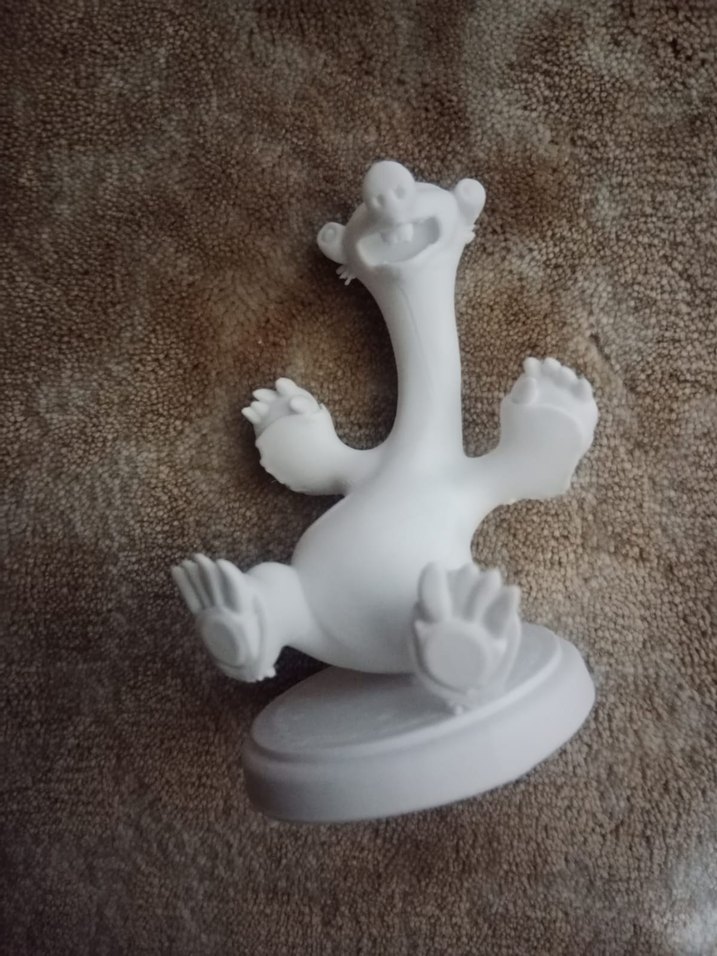 Buz devri sid boyama figürü - Görsel 2