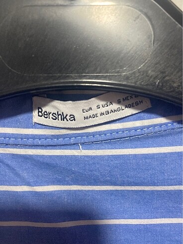 s Beden mavi Renk Bershka gömlek