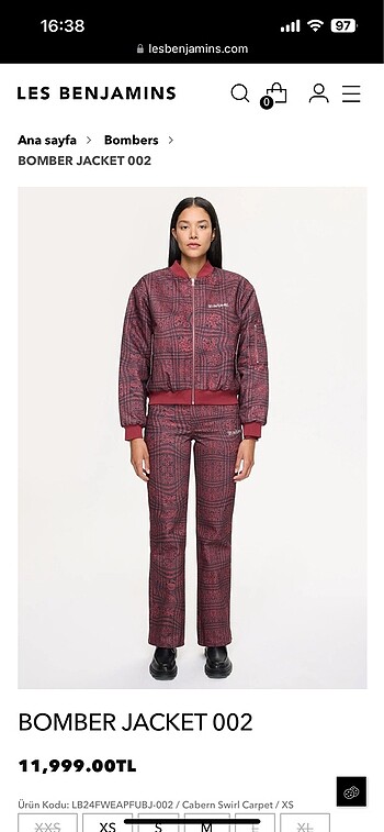 LES BENJAMINS JACKET