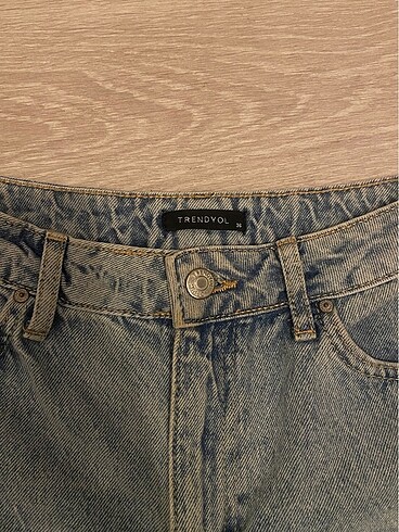 36 Beden mavi Renk Mom Jean