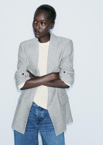 Zara KIVRIK KOLLU BLAZER