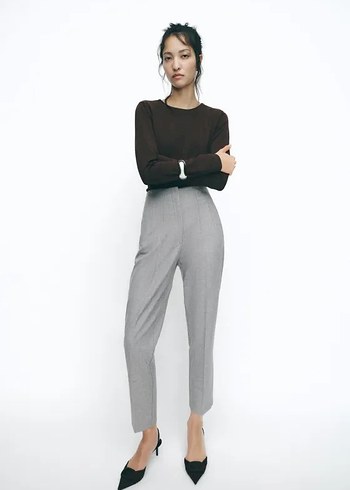 ZARA YÜKSEK BEL PANTOLON - Görsel 2