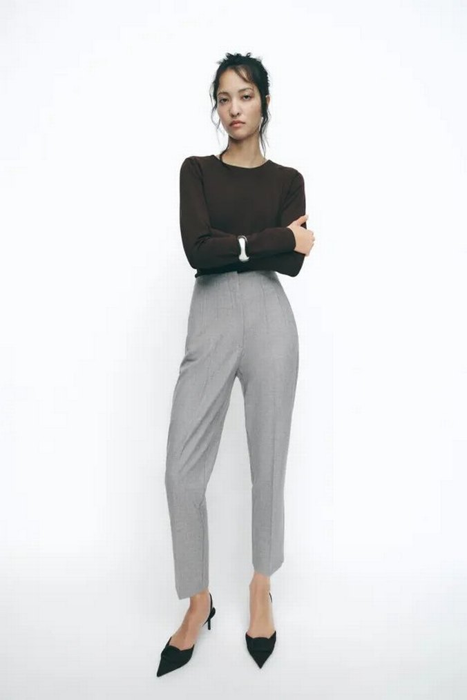 ZARA YÜKSEK BEL PANTOLON - Görsel 2