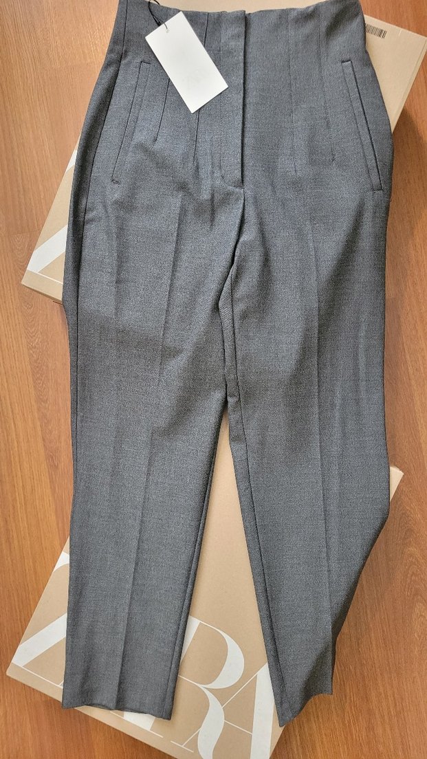 ZARA YÜKSEK BEL PANTOLON - Görsel 5