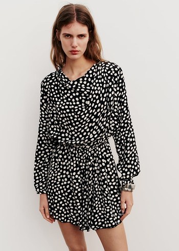 ZARA PUANTİYELİ ELBİSE - Görsel 2