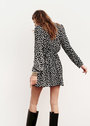 ZARA PUANTİYELİ ELBİSE - Görsel 3