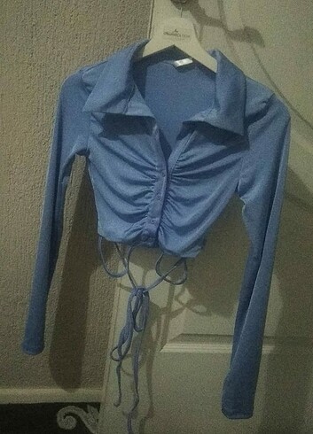 Crop kadin bluz