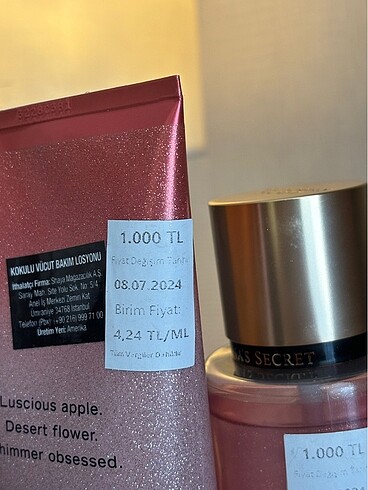 Beden Victoria?s Secret Temptation Shimmer