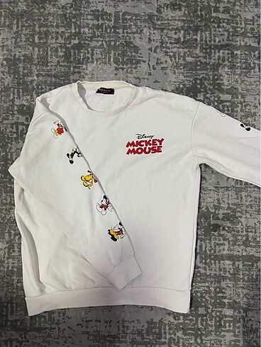 Beyaz disney Mickey mouse unisex swear