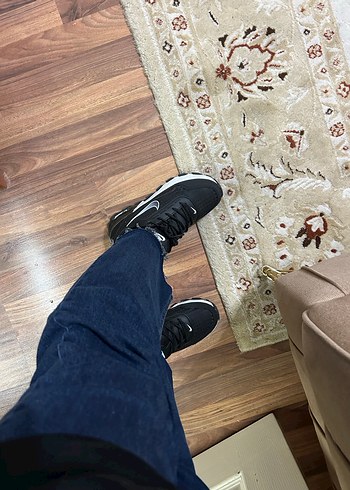 Siyah Bağcıklı Kadın Spor Ayakkabı - Görsel 2